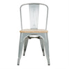 Bolero GM642 - Four Dining Side Chairs with Wood Seat Pads