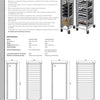Cambro UGNPR21F36480 - GN Pan Trolley