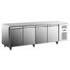 Snow Village GNR2280T4 - Stainless Steel Four Door Workbench Fridge