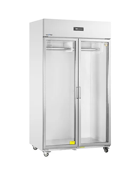 Snow Village GR-1200D - Double Glass Door Meat Hanging Freezer