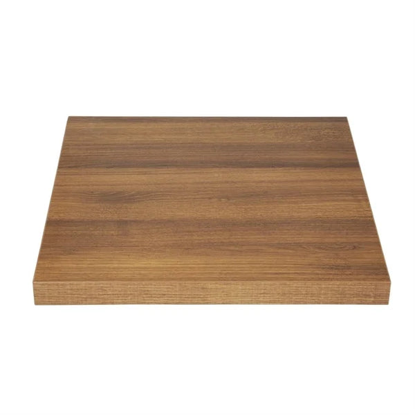 Bolero GR330 - Rustic Oak Square Table Top 700mm