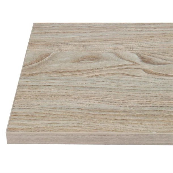 Bolero GR331 - Antique Natural Square Table Top 700mm