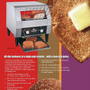 Hatco Toast-Max TM3-10H/BLACK - Conveyor Toaster