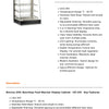 Bonvue HD-205 - Benchtop Food Warmer Display Cabinet