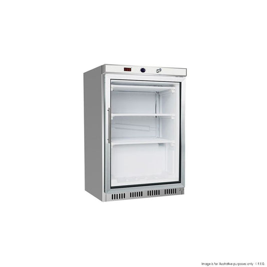 Thermaster HF200G S/S - Under Bench Display Freezer