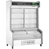 Snow Village HY-1800 - Double Door with Dual Temperature Display Cabinet