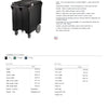 Carlisle Cateraide IC222003 - Ice Caddy
