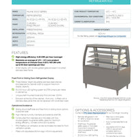 FPG 3000 Series 1200 IN-3C12-CU-FS - Freestanding Cold Food Display