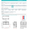 FPG 3000 Series 1200 IN-3C12-CU-FS - Freestanding Cold Food Display