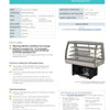 FPG 3000 Series 1200 IN-3C12-CU-OC - On-Counter Cold Food Display