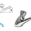 Jetstream JET745D - Deck Mount Time Flow Tap