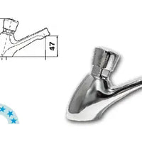 Jetstream JET745D - Deck Mount Time Flow Tap