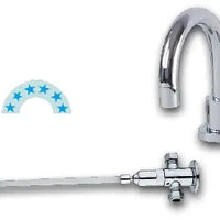 Jetstream JET780D - Knee Operated Timer Basin Tap Set