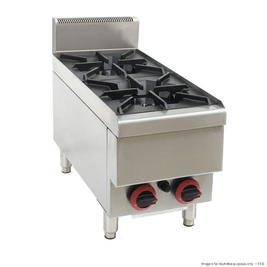 Gasmax JUS-TR-2BLPG - 2 Burner Cook Top