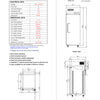 Turbo Air KF25-1-N - Single Solid Door Freezer
