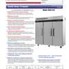 Turbo Air KF65-3-N - Triple Solid Door Freezer