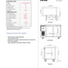 Turbo Air KGR12-2-N - 1200mm Double Glass Door Refrigerator