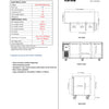 Turbo Air KGR18-3-N - 1800mm Triple Glass Door Refrigerator
