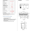 Turbo Air KHR18-3-N - 1800mm Triple Solid Door Prep Fridge with Canopy