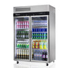 Turbo Air KR45-2G-N - Double Glass Door Refrigerator
