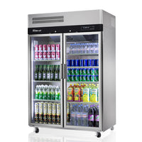 Turbo Air KR45-2G-N - Double Glass Door Refrigerator
