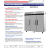 Turbo Air KR65-3-N - Triple Solid Door Refrigerator