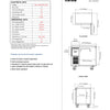 Turbo Air KUF9-1-N - 900mm Single Solid Door Freezer