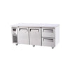 Turbo Air KUR18-2D-2-N - 1800mm Double Solid Door & Double Drawer Refrigerator