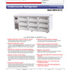 Turbo Air KUR18-3D-9N - 1800mm Solid 9 Drawer Refrigerator