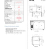 Turbo Air KURF12-2-N - 1200mm One Solid Door Refrigerator/Freezer