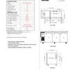 Turbo Air KURF18-3-N - 1800mm Double Solid Door Refrigerator/Freezer