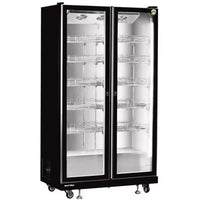 Snow Village LC-1100 - Double Glass Door Wine Fridge