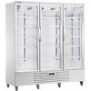 Snow Village LC-1500FX - Triple Glass Door Display Fridge