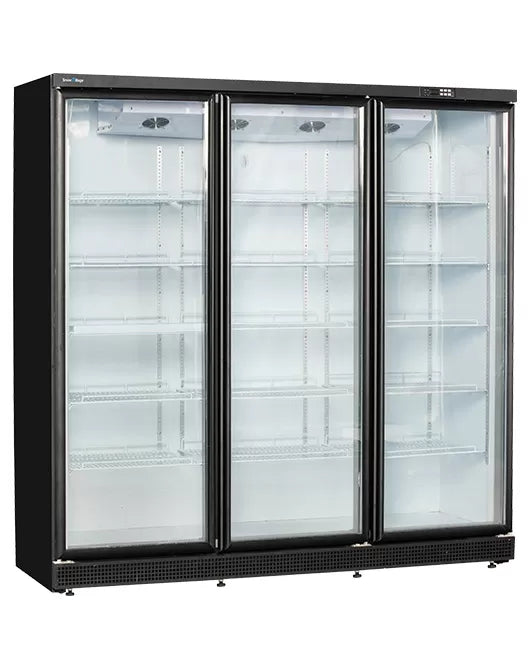 Snow Village LC-1654 - Triple Glass Door Wine Fridge