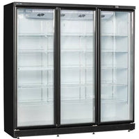 Snow Village LC-1654 - Triple Glass Door Wine Fridge