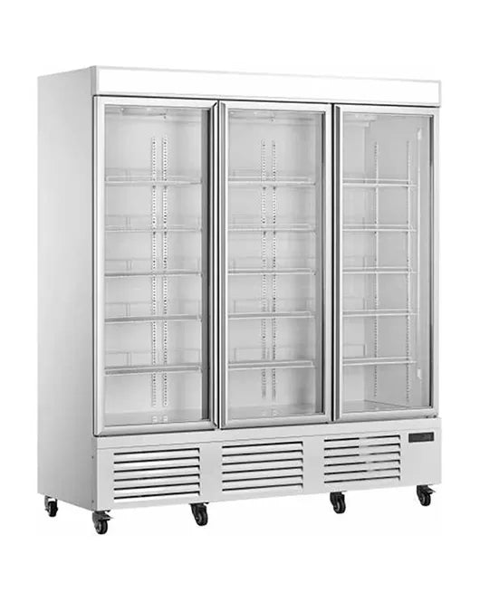 Snow Village LC-1860FX - Triple Glass Door Display Fridge