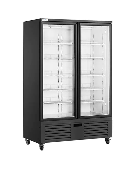 Snow Village LD-1260FX - Double Glass Door Display Freezer
