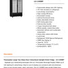 Thermaster LG-1200BP - Upright Beverage Fridge