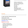 Thermaster LG-138HC - Under Bench Fridge