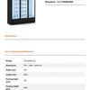 Thermaster LG-1500BGBM - Upright Fridge