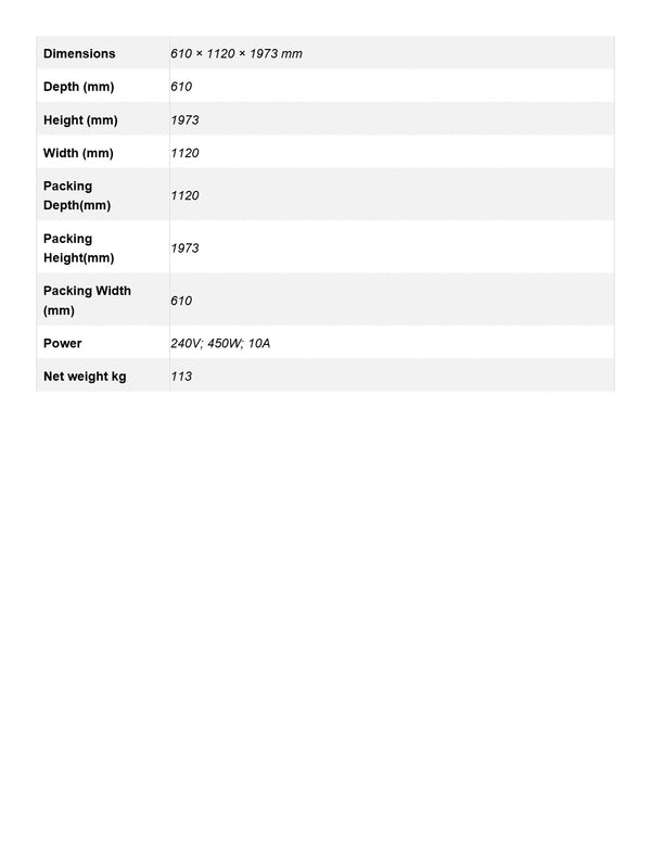 Thermaster LG-730P - Upright Beverage Fridge