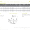Cossiga Linear Series LSCM4-FS - Ceramic Hotplate with Full Square Glass Canopy