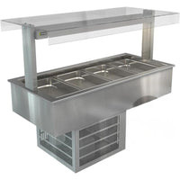 Cossiga Linear Series LSRF4 - Drop-In Chilled Well