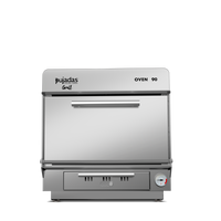 Pujadas P85090B 90 Black - Charcoal Oven