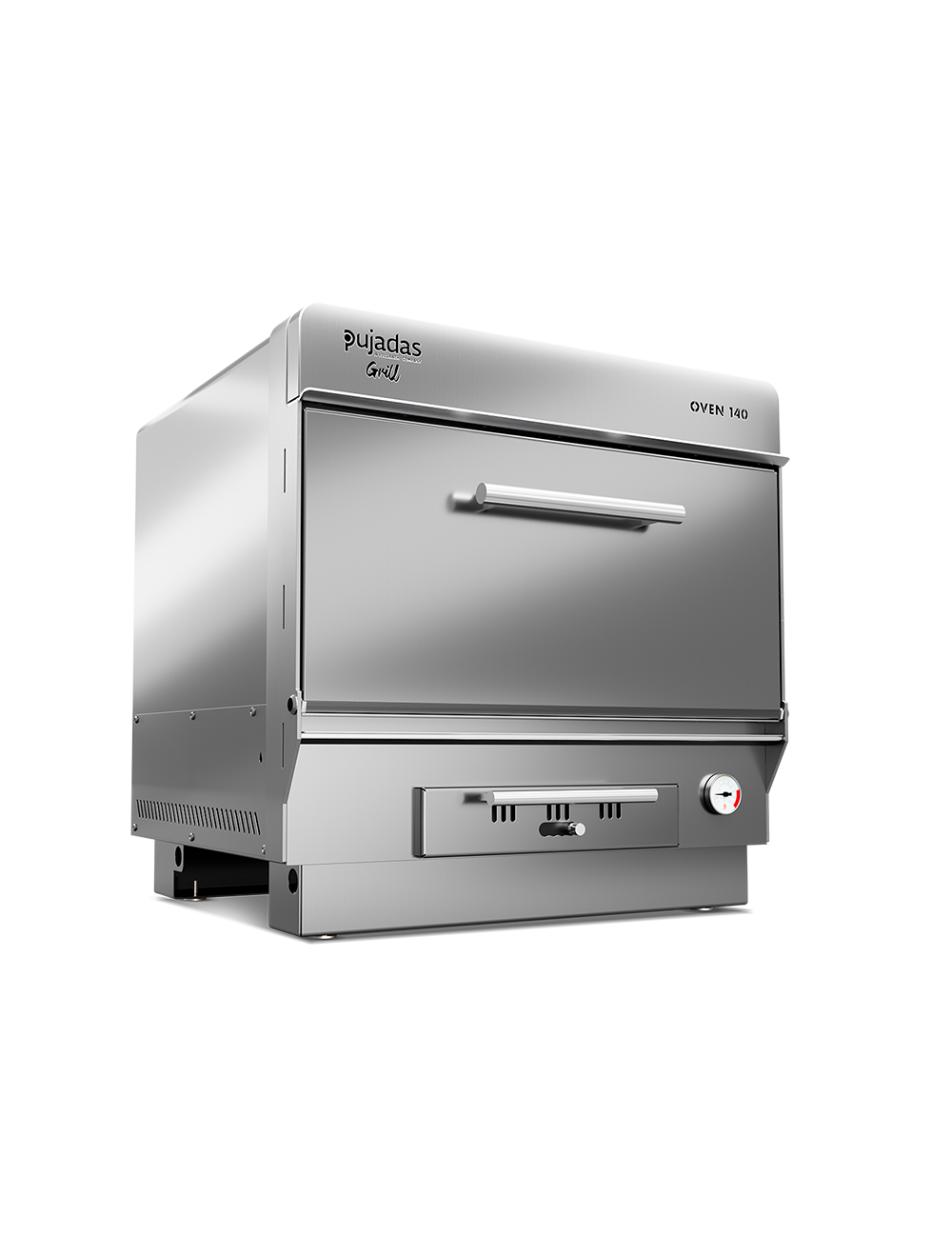Pujadas P85140B 140 Black - Charcoal Oven