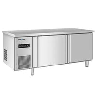 Snow Village PLD-15N2F - Stainless Double Door Workbench Freezer