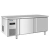 Snow Village PLD-18N2F - Stainless Double Door Workbench Freezer