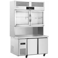 Snow Village PLRD-18N2B3 - Double Door with Two Temperature Workbench Station