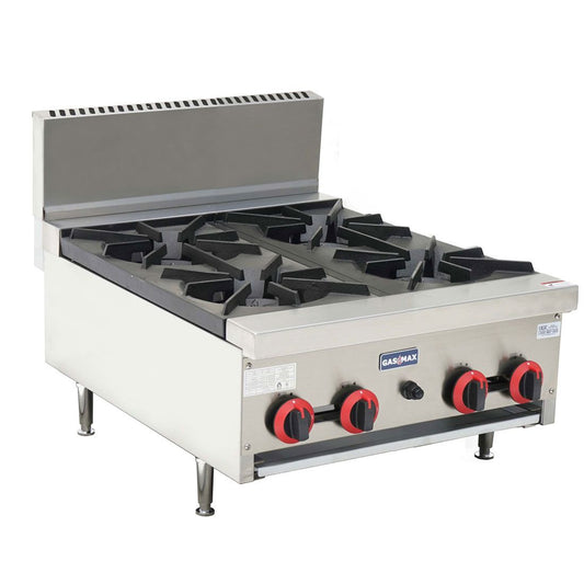 Gasmax RB-4EULPG - 4 Burner Cook Top