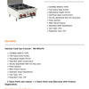 Gasmax RB-4EULPG - 4 Burner Cook Top